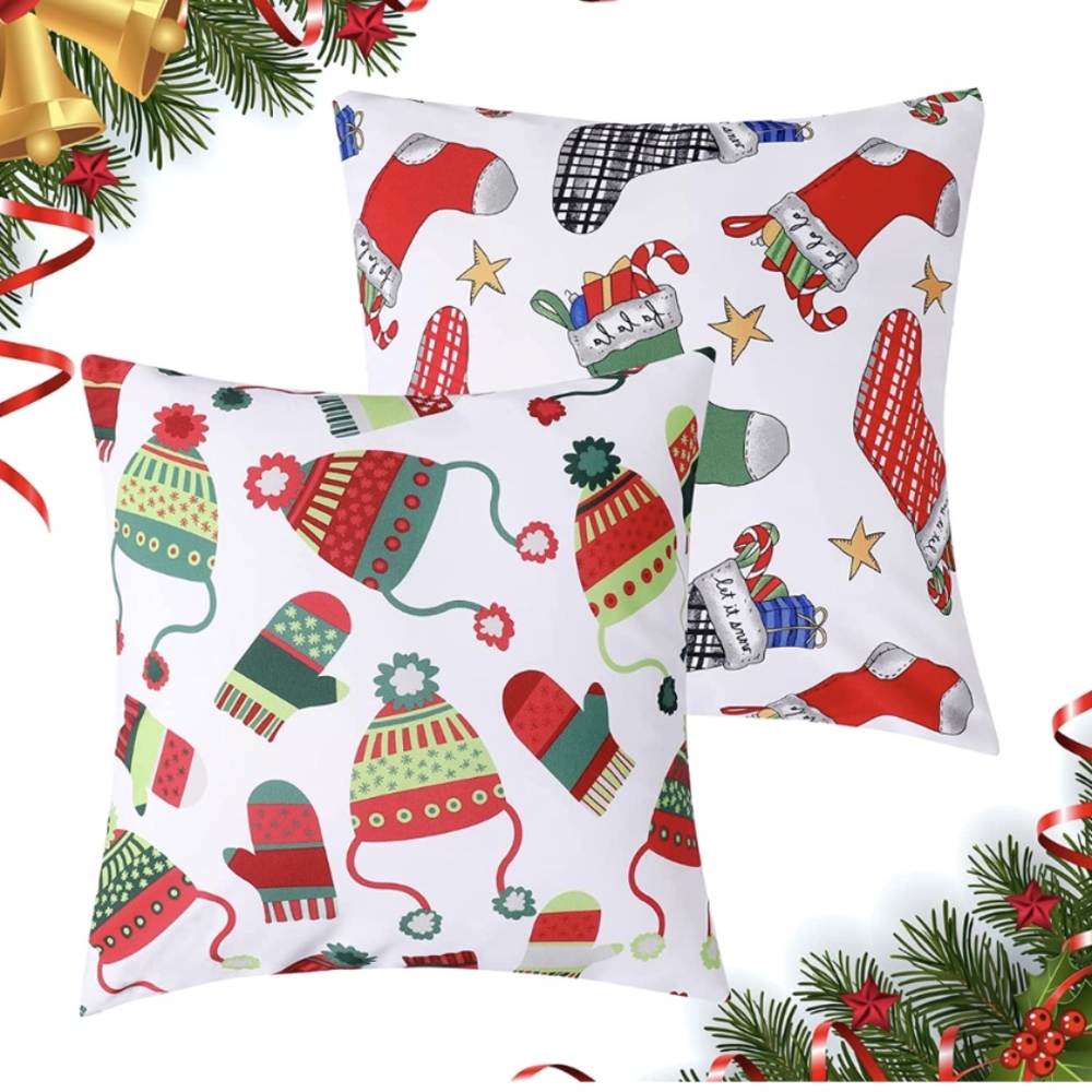 Christmas throw pillow covers
